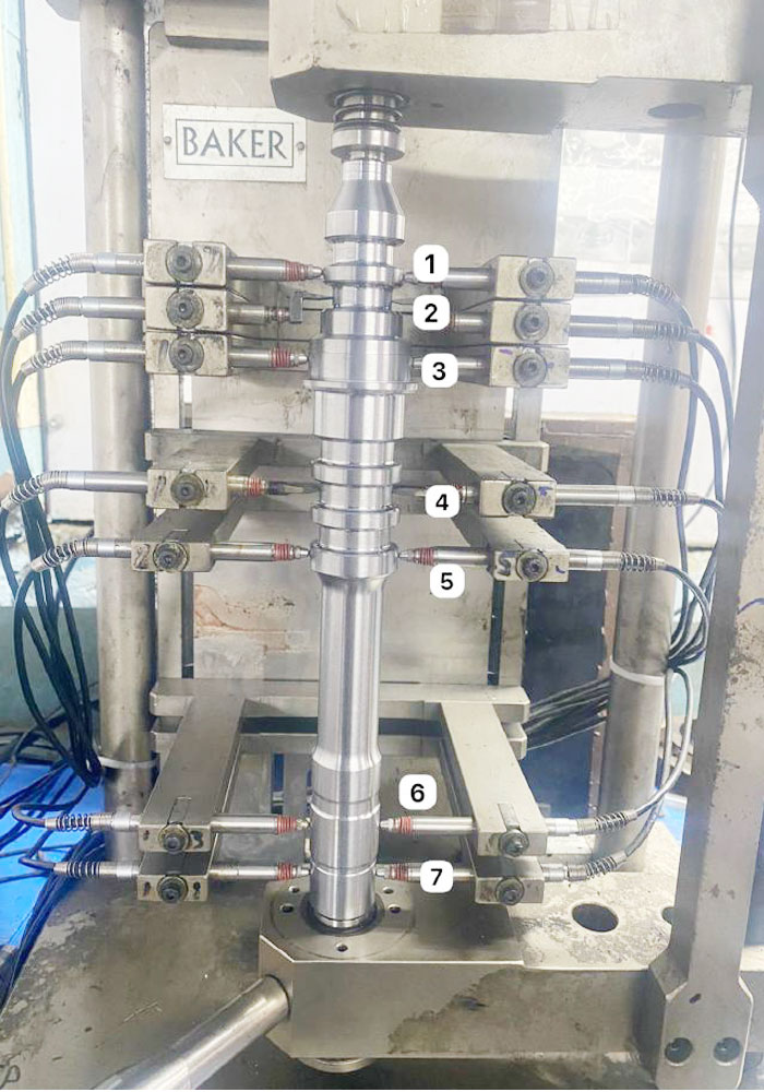 TURBINE SHAFT multi-gauge 