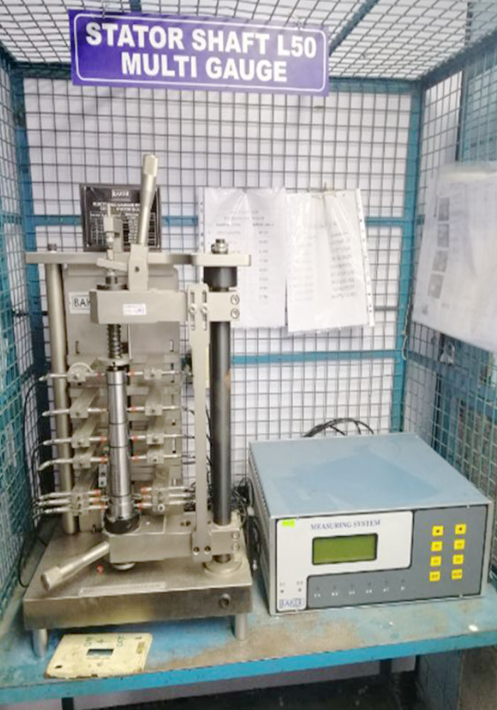 Stator Shaft Multi Gauge